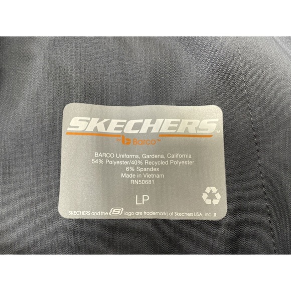 Skechers Barco Scrubs 3PKT Reliance Cargo Drawstring Pants Womens LP Pewter NWT - Picture 9 of 10